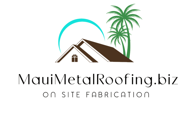 Maui Metal Roofing — Peterson Construction, on-site fabrication